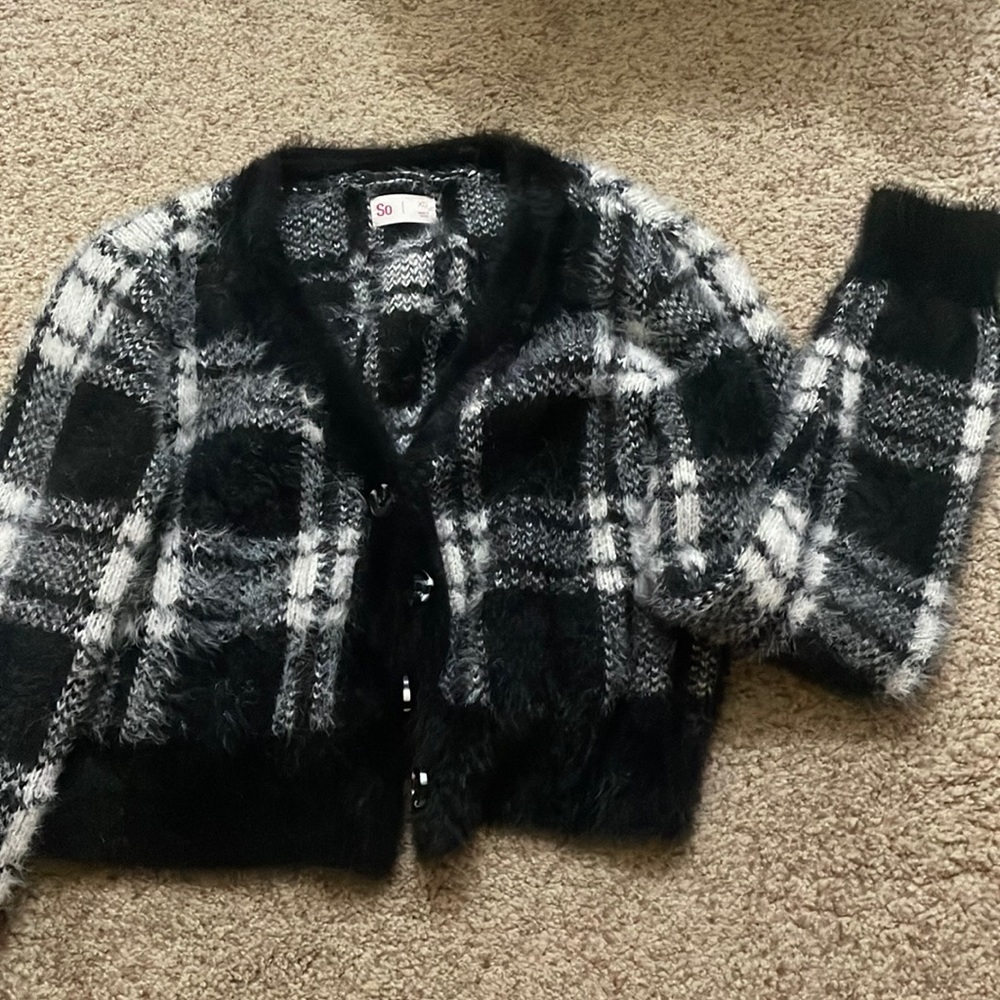 Fuzzy sweater